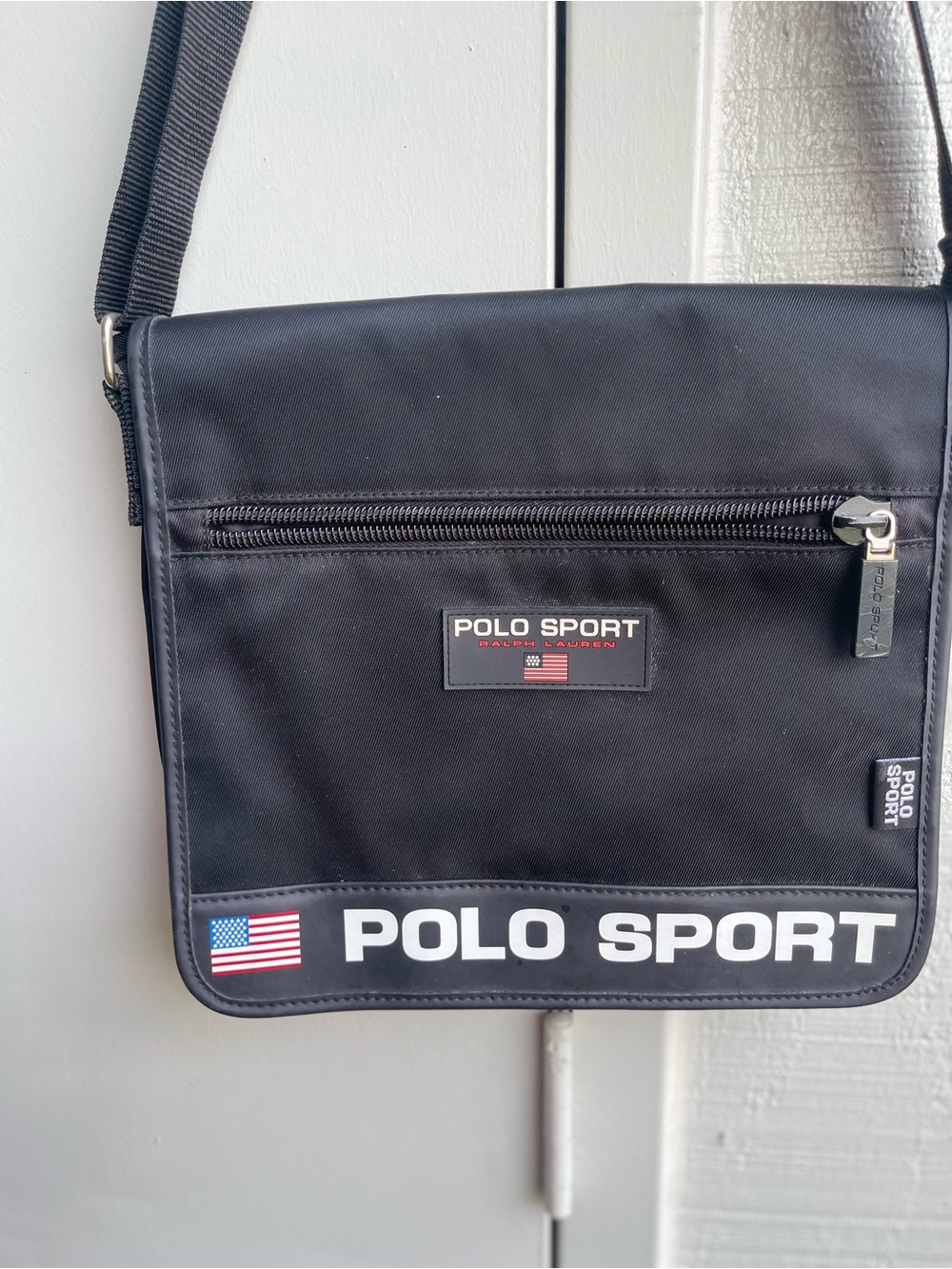 RALPH LAUREN POLO SPORT MESSENGER BAG